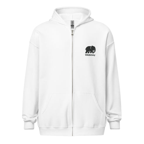Elephant Stars - Full Zip Womens Hoodie